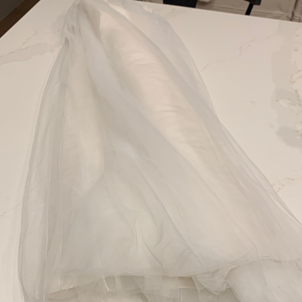 NWOT A New Day Creme fully lined tulle Skirt ladies Large - Picture 10 of 11